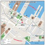 MBTA Silver Line Way Neighborhood Map